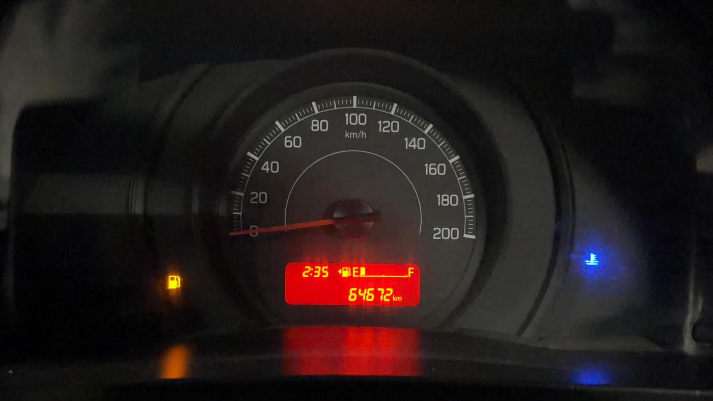 2018 Maruti Swift LXI, Petrol, Manual, 64,661 km, Odometer Image