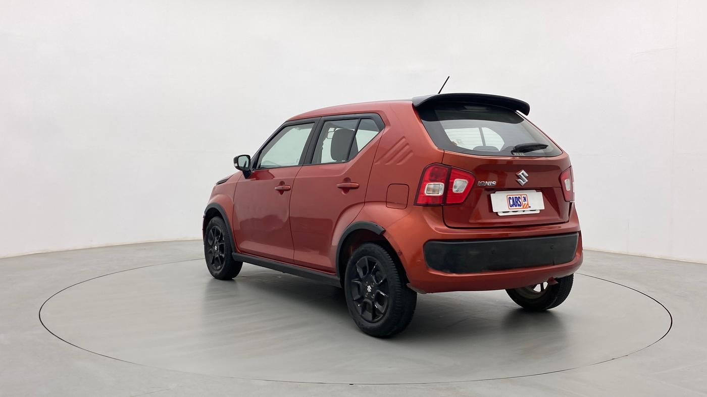 2018 Maruti IGNIS ALPHA 1.2 AMT DUAL TONE, Petrol, Automatic, 79,333 km, Left Back Diagonal