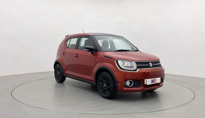 2018 Maruti IGNIS ALPHA 1.2 AMT DUAL TONE, Petrol, Automatic, 79,333 km, Right Front Diagonal