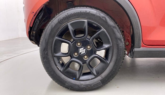 2018 Maruti IGNIS ALPHA 1.2 AMT DUAL TONE, Petrol, Automatic, 79,333 km, Right Rear Wheel