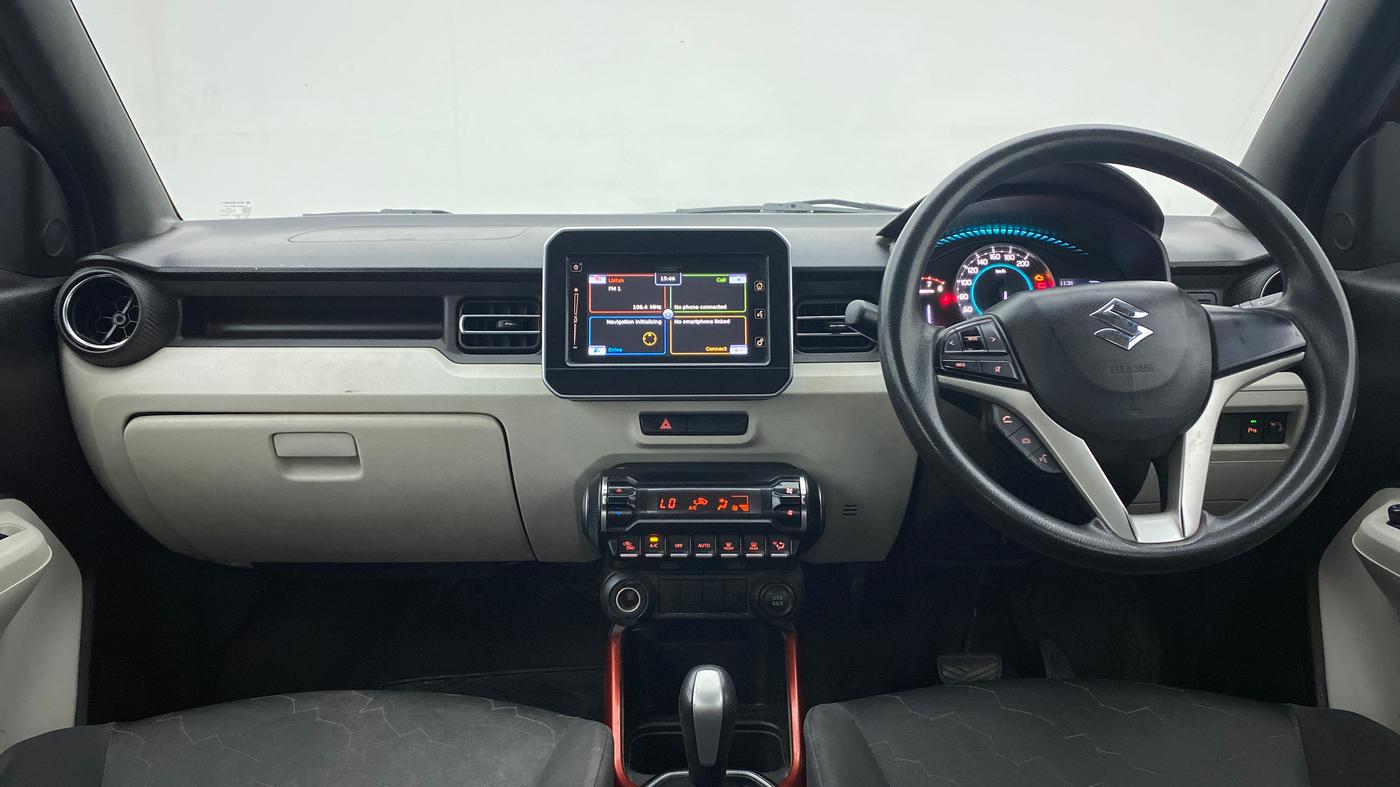 2018 Maruti IGNIS ALPHA 1.2 AMT DUAL TONE, Petrol, Automatic, 79,333 km, Dashboard
