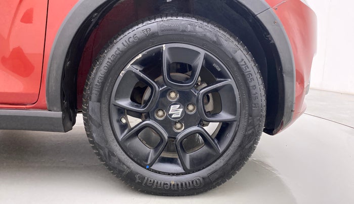 2018 Maruti IGNIS ALPHA 1.2 AMT DUAL TONE, Petrol, Automatic, 79,333 km, Right Front Wheel