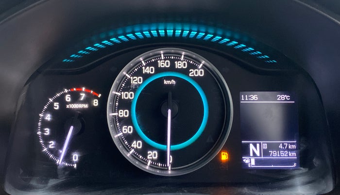 2018 Maruti IGNIS ALPHA 1.2 AMT DUAL TONE, Petrol, Automatic, 79,333 km, Odometer Image