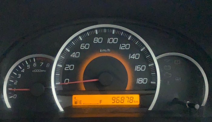 2016 Maruti Wagon R 1.0 VXI, Petrol, Manual, 97,105 km, Odometer Image