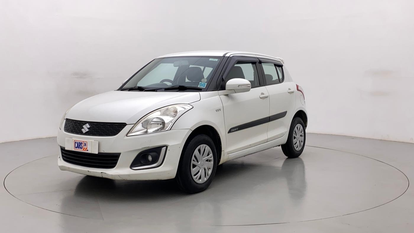 2015 Maruti Swift VXI, Petrol, Manual, 85,182 km, Left Front Diagonal