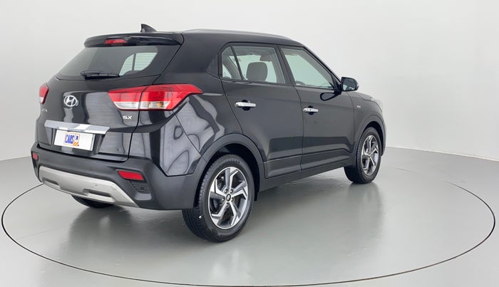2018 Hyundai Creta 1.6 SX AT PETROL, Petrol, Automatic, 45,831 km, Right Back Diagonal