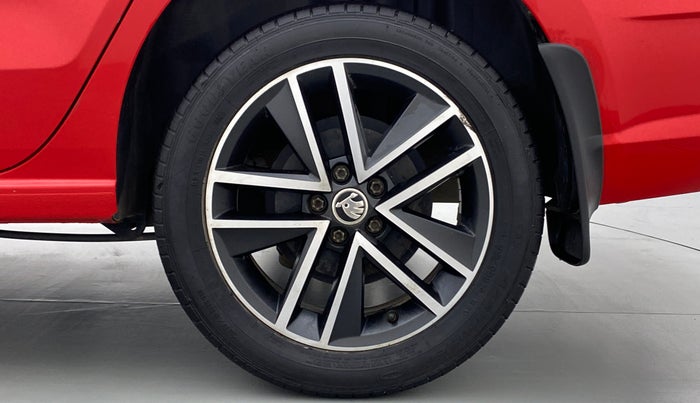 2018 Skoda Rapid Style 1.5 TDI AT, Diesel, Automatic, 43,748 km, Left Rear Wheel