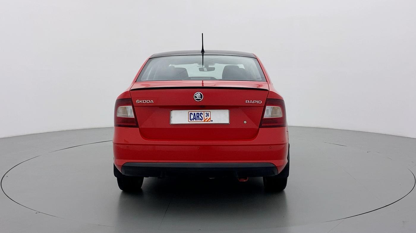 2018 Skoda Rapid Style 1.5 TDI AT, Diesel, Automatic, 43,748 km, Back/Rear