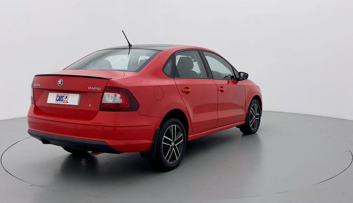 2018 Skoda Rapid Style 1.5 TDI AT, Diesel, Automatic, 43,748 km, Right Back Diagonal