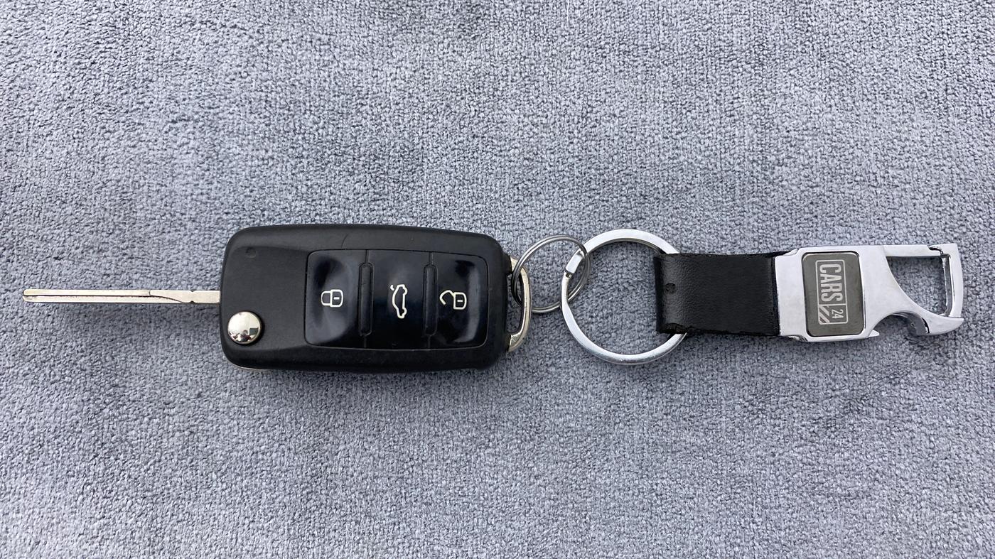 2018 Skoda Rapid Style 1.5 TDI AT, Diesel, Automatic, 43,748 km, Key Close Up