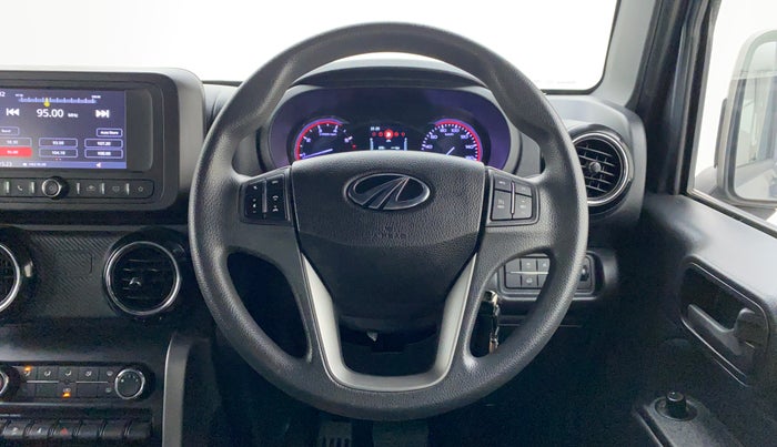 2021 Mahindra Thar LX PETROL HT 4WD AT, Petrol, Automatic, 8,373 km, Steering Wheel Close Up