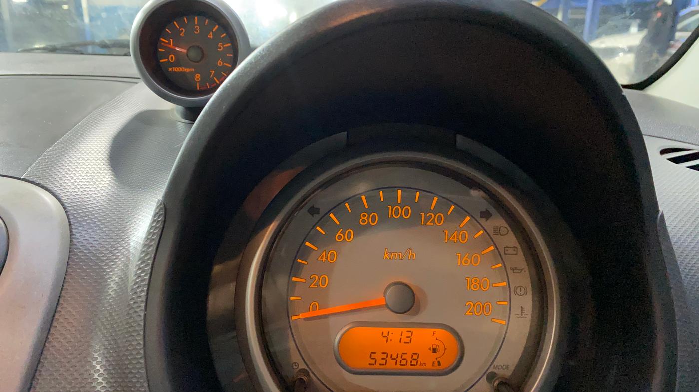 2012 Maruti Ritz VXI, Petrol, Manual, 53,465 km, Odometer Image