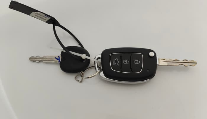 2025 Hyundai GRAND I10 NIOS SPORTZ 1.2 KAPPA VTVT CNG, CNG, Manual, 14,548 km, Key Close Up