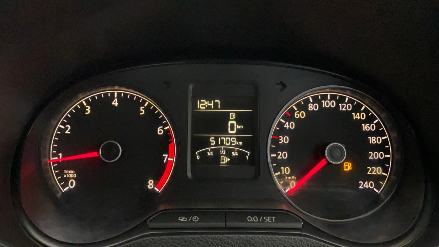 2018 Volkswagen Polo HIGHLINE PLUS 1.2(16 ALLOY, Petrol, Manual, 51,808 km, Odometer Image