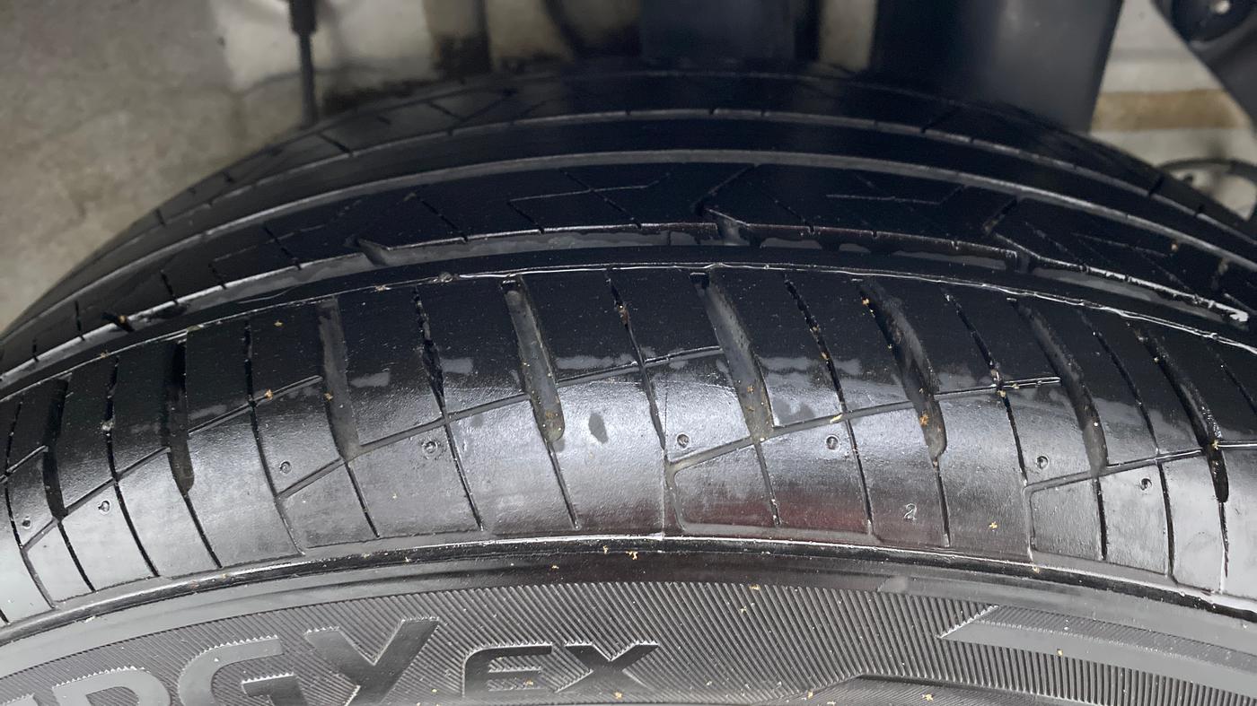 2020 Hyundai Elite i20 ASTA 1.2 (O), Petrol, Manual, 10,201 km, Left Rear Tyre Tread