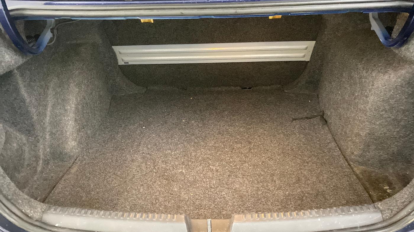 2015 Volkswagen Vento 1.2 TSI HIGHLINE PLUS AT, Petrol, Automatic, 50,563 km, Boot Inside