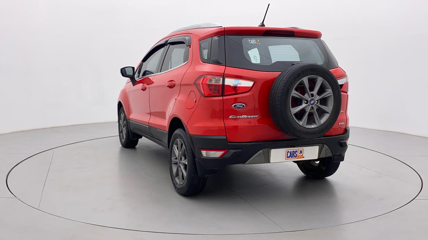 2019 Ford Ecosport TITANIUM 1.5L DIESEL, Diesel, Manual, 73,986 km, Left Back Diagonal