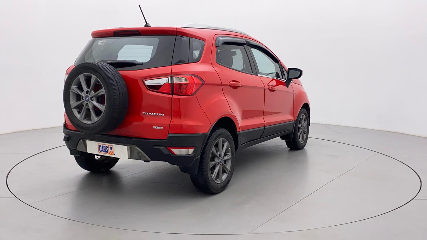 2019 Ford Ecosport TITANIUM 1.5L DIESEL, Diesel, Manual, 73,986 km, Right Back Diagonal