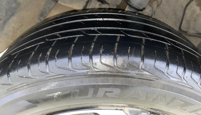 2022 Tata NEXON XZ PLUS PETROL, Petrol, Manual, 28,011 km, Right Rear Tyre Tread