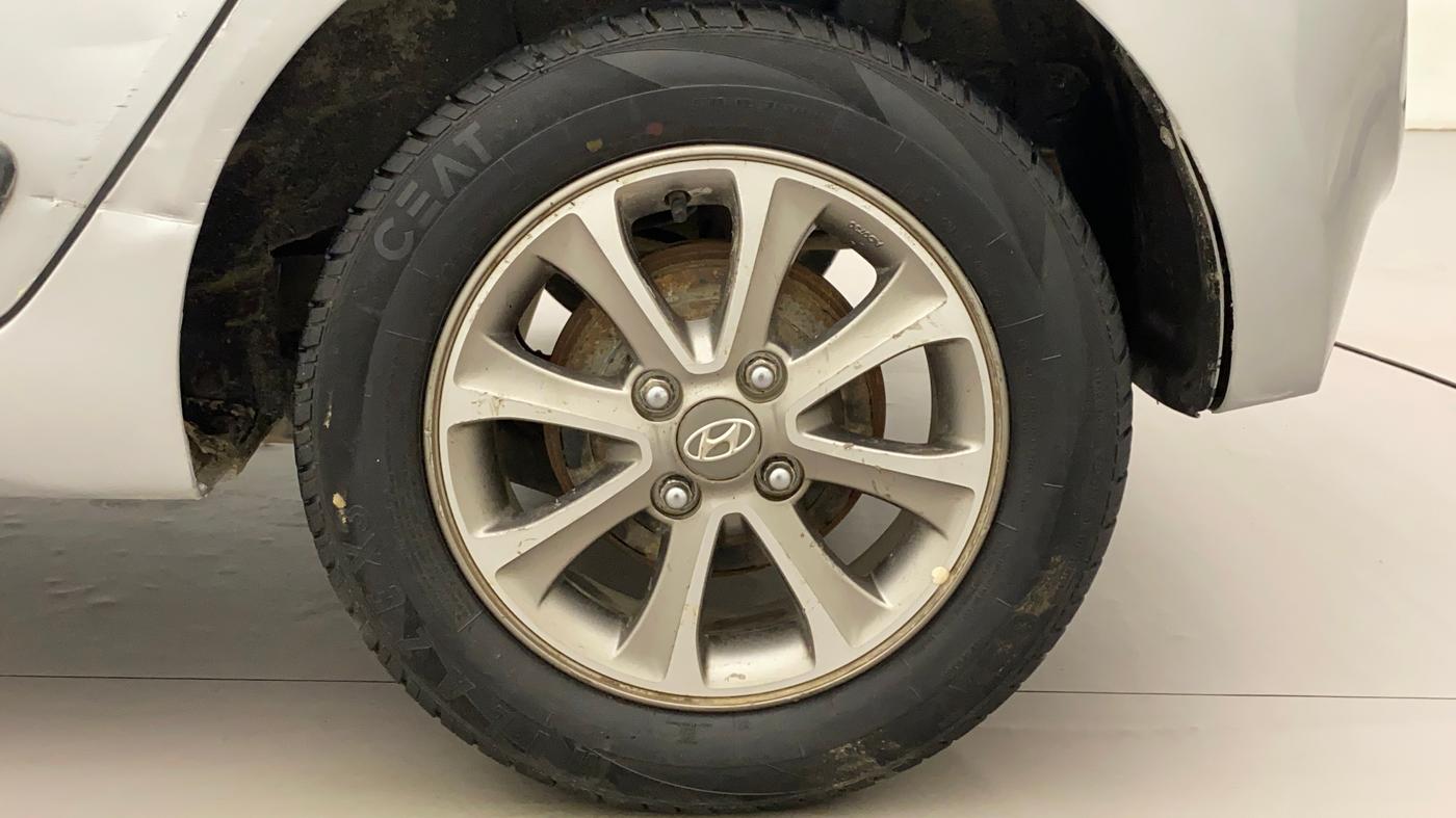 2015 Hyundai Grand i10 ASTA 1.2 KAPPA VTVT, Petrol, Manual, 40,819 km, Left Rear Wheel