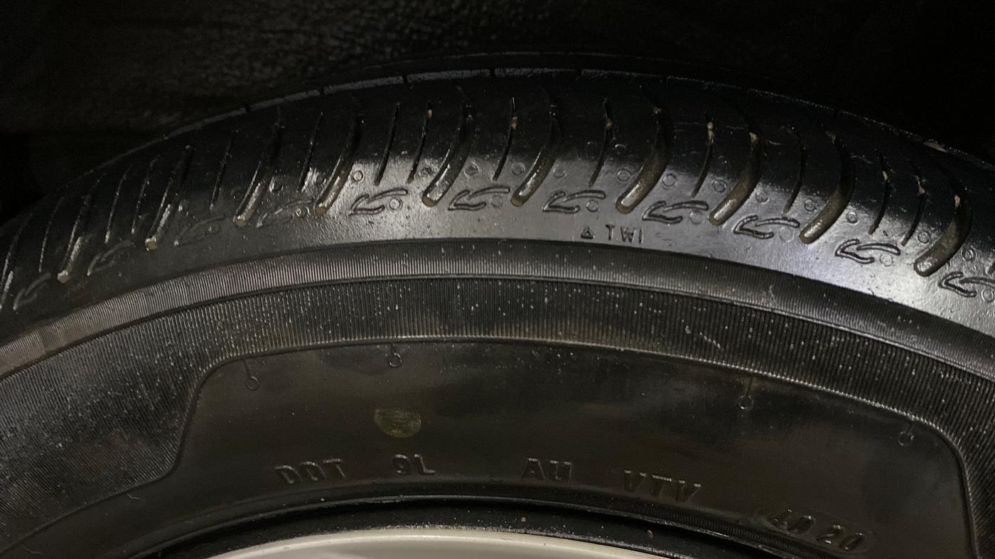 2020 Maruti S PRESSO VXI PLUS AMT, Petrol, Automatic, 57,188 km, Left Rear Tyre Tread