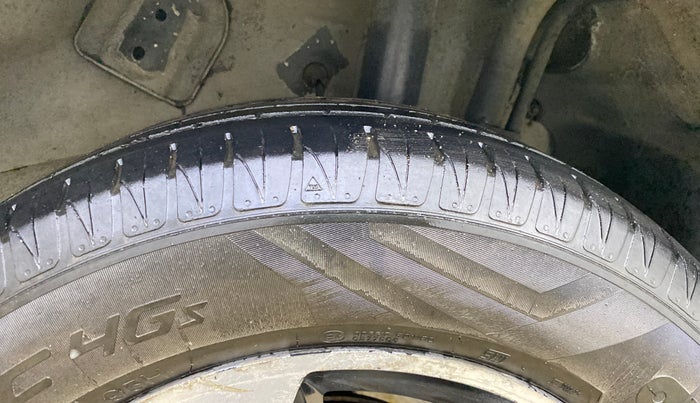 2017 Tata NEXON XZ PLUS PETROL, Petrol, Manual, 86,660 km, Left Rear Tyre Tread