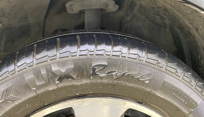 2017 Tata NEXON XZ PLUS PETROL, Petrol, Manual, 86,660 km, Right Front Tyre Tread