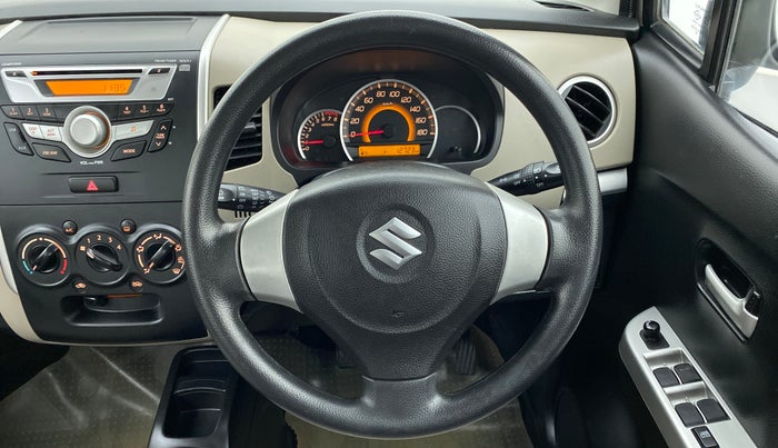 2015 Maruti Wagon R 1.0 VXI, Petrol, Manual, 12,881 km, Steering Wheel Close Up