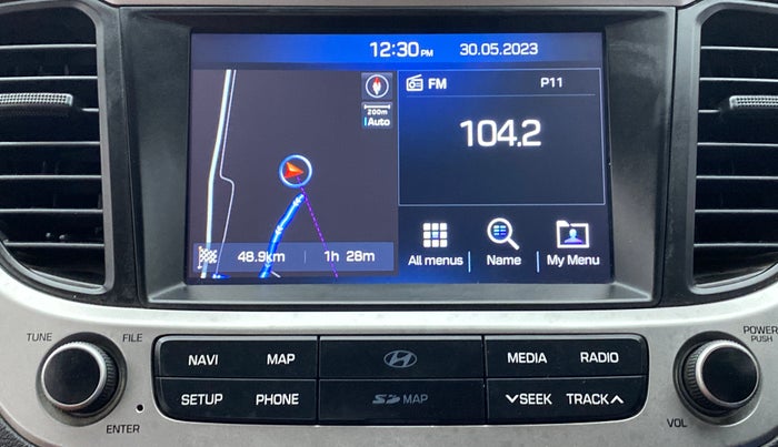 2018 Hyundai Verna 1.6 CRDI SX + AT, Diesel, Automatic, 63,709 km, Infotainment System