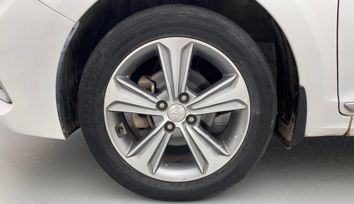 2018 Hyundai Verna 1.6 CRDI SX + AT, Diesel, Automatic, 63,709 km, Left Front Wheel