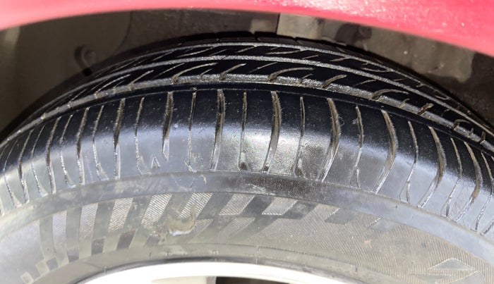 2015 Hyundai Grand i10 ASTA (O) 1.2 KAPPA VTVT, Petrol, Manual, 41,896 km, Left Front Tyre Tread