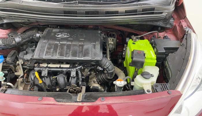 2015 Hyundai Grand i10 ASTA (O) 1.2 KAPPA VTVT, Petrol, Manual, 41,896 km, Engine View - Left