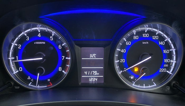 2016 Maruti Baleno DELTA PETROL 1.2, Petrol, Manual, 41,568 km, Odometer Image