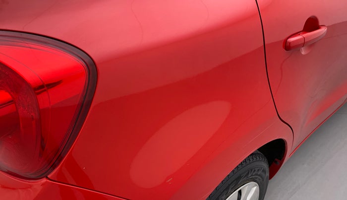 2016 Maruti Baleno DELTA PETROL 1.2, Petrol, Manual, 41,568 km, Right quarter panel - Slightly dented