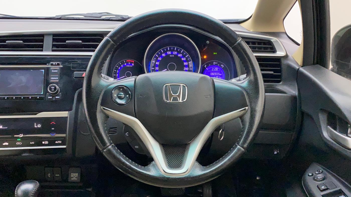 2017 Honda Jazz 1.2L I-VTEC V AT, Petrol, Automatic, 82,655 km, Steering Wheel Close Up