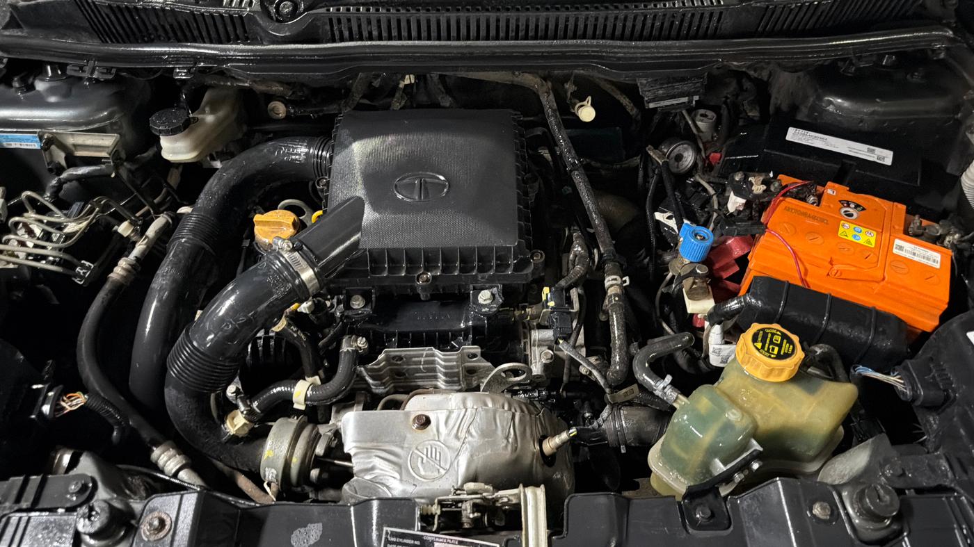 2022 Tata NEXON XZ PLUS PETROL, CNG, Manual, 91,247 km, Engine View