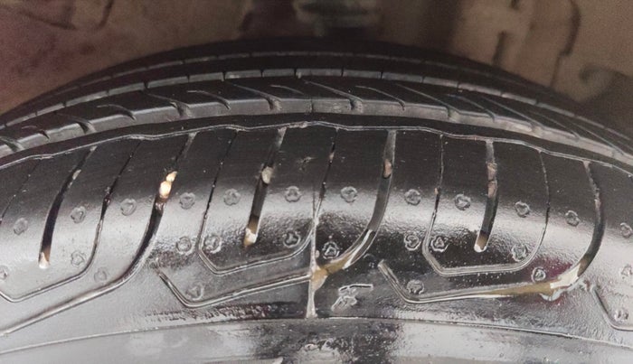 2018 Tata NEXON XM PETROL, Petrol, Manual, 50,677 km, Left Rear Tyre Tread