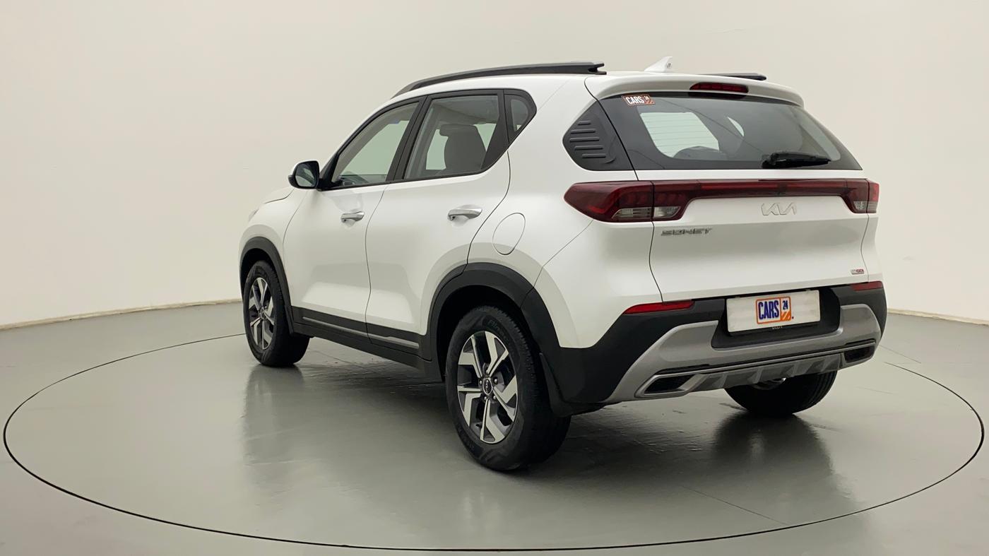2022 KIA SONET HTX PLUS 1.0 IMT, Petrol, Manual, 16,997 km, Left Back Diagonal