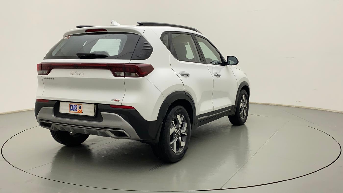 2022 KIA SONET HTX PLUS 1.0 IMT, Petrol, Manual, 16,997 km, Right Back Diagonal