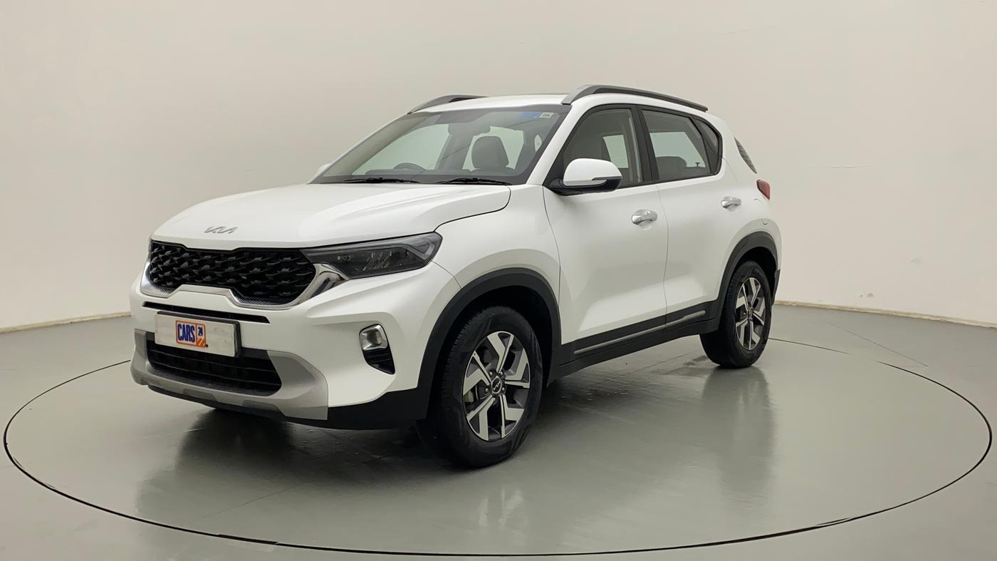 2022 KIA SONET HTX PLUS 1.0 IMT, Petrol, Manual, 16,997 km, Left Front Diagonal