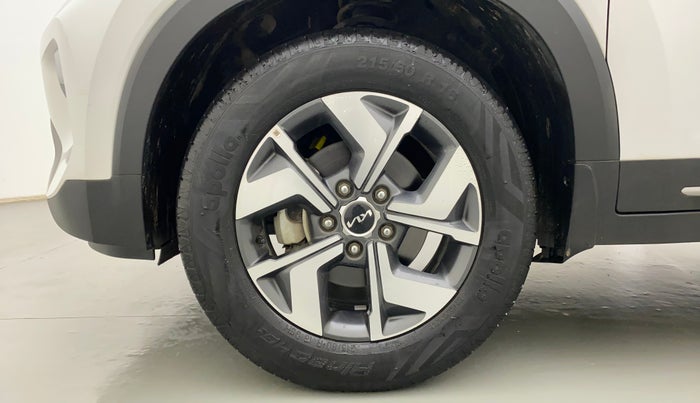 2022 KIA SONET HTX PLUS 1.0 IMT, Petrol, Manual, 16,997 km, Left Front Wheel