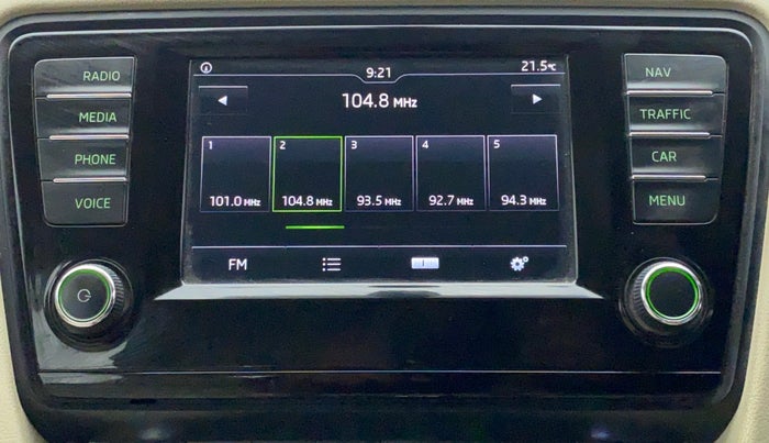2017 Skoda Octavia 2.0 TDI STYLE PLUS AT, Diesel, Automatic, 60,922 km, Infotainment System