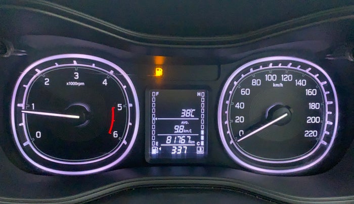 2017 Maruti Vitara Brezza ZDI, Diesel, Manual, 81,844 km, Odometer Image
