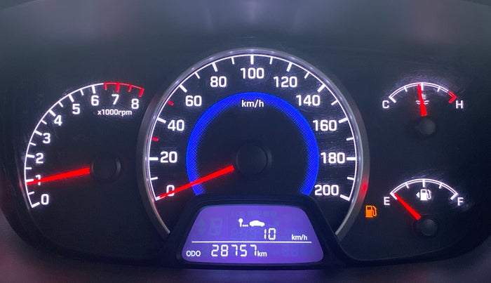 2017 Hyundai Grand i10 MAGNA 1.2 KAPPA VTVT, Petrol, Manual, 29,033 km, Odometer Image