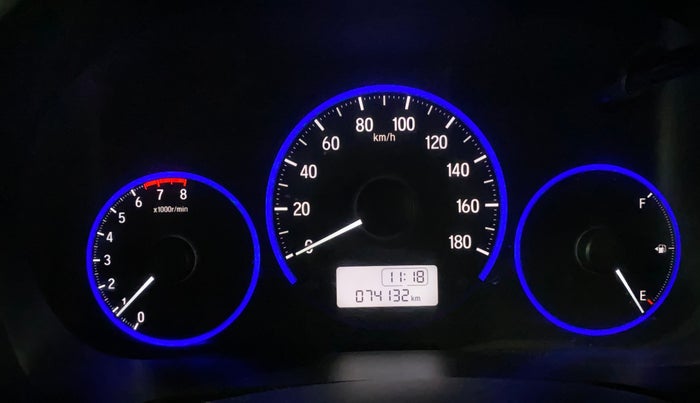 2017 Honda Amaze 1.2L I-VTEC S, CNG, Manual, 74,124 km, Odometer Image