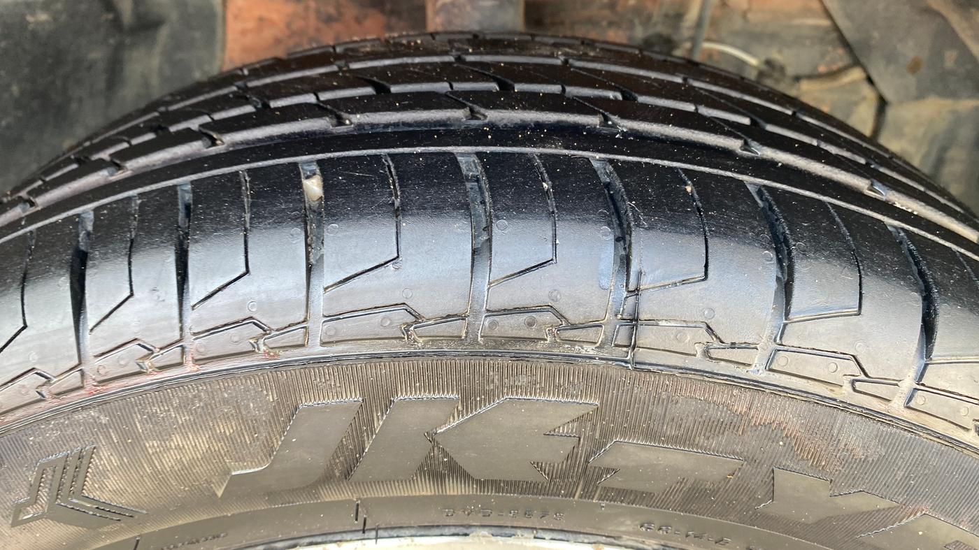 2020 Maruti Vitara Brezza ZXI PLUS, Petrol, Manual, 94,107 km, Right Front Tyre Tread