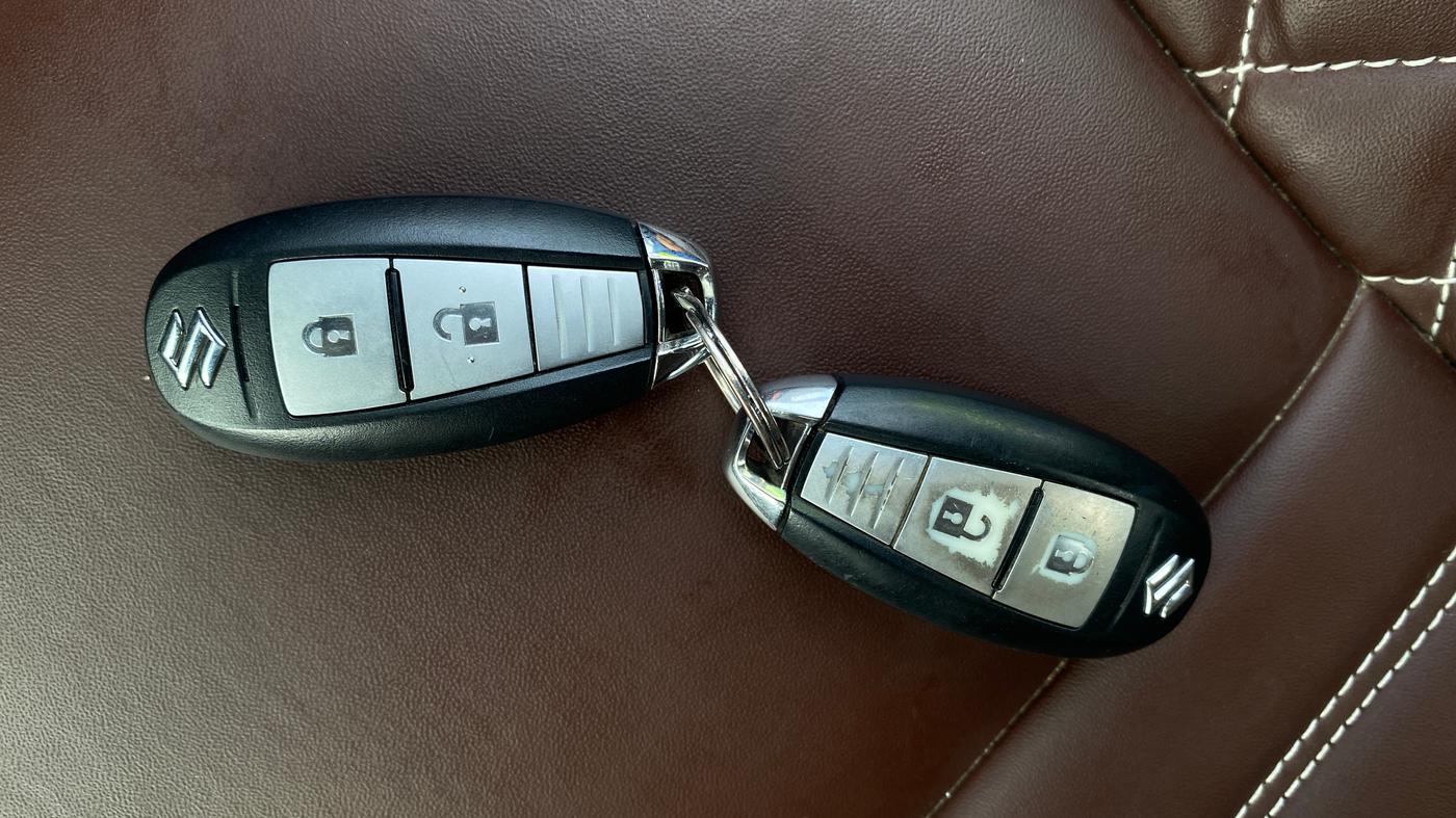 2020 Maruti Vitara Brezza ZXI PLUS, Petrol, Manual, 94,107 km, Key Close Up
