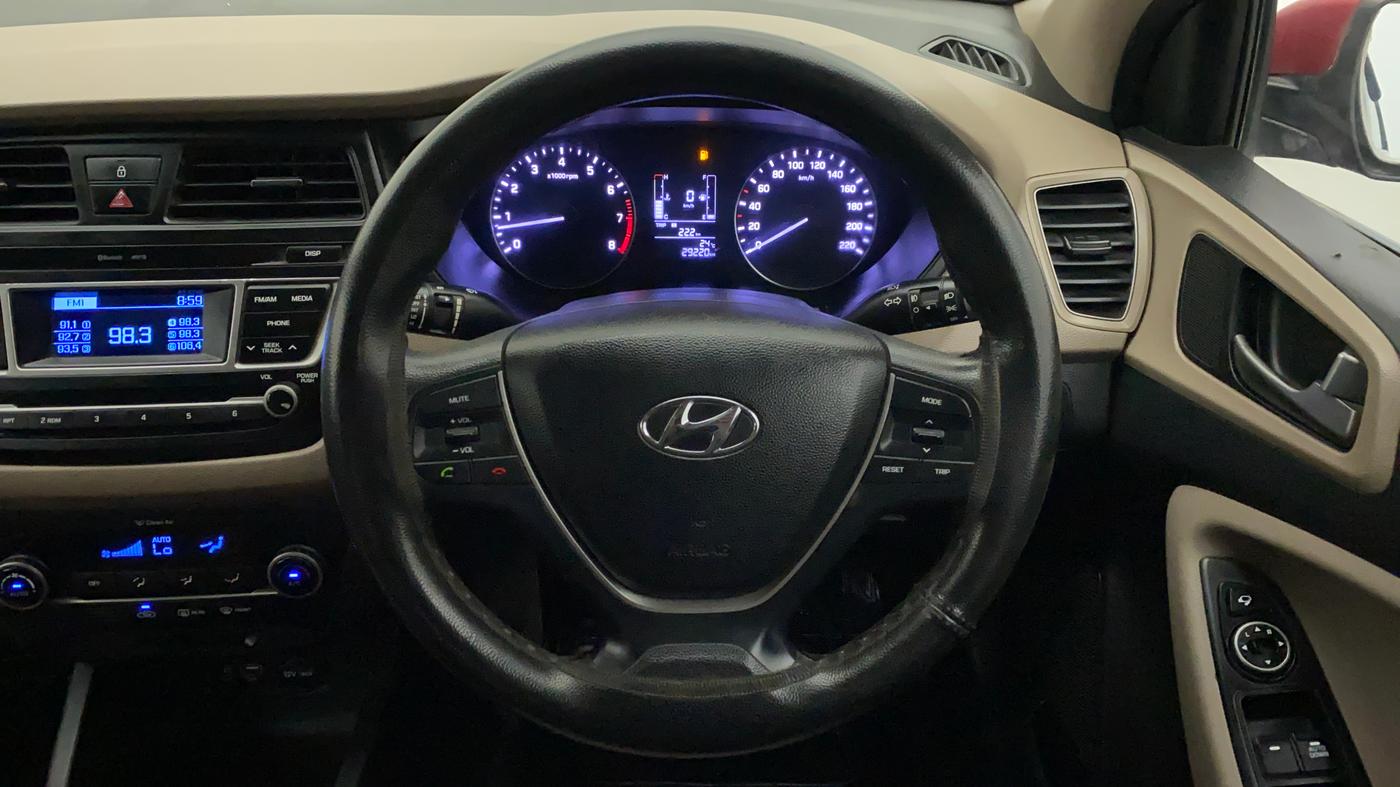 2016 Hyundai Elite i20 SPORTZ 1.2, Petrol, Manual, 29,420 km, Steering Wheel Close Up