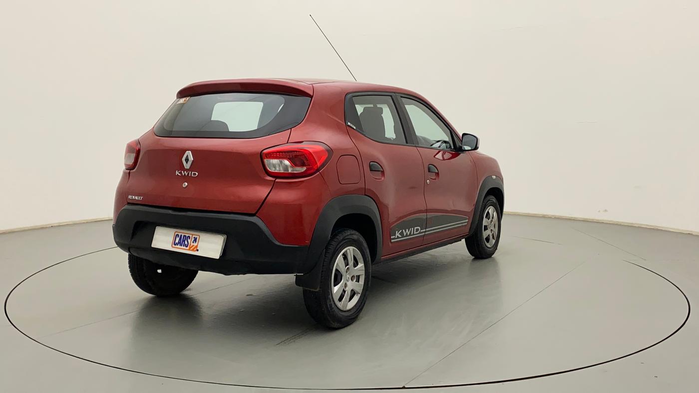 2019 Renault Kwid RXT 1.0, Petrol, Manual, 50,023 km, Right Back Diagonal