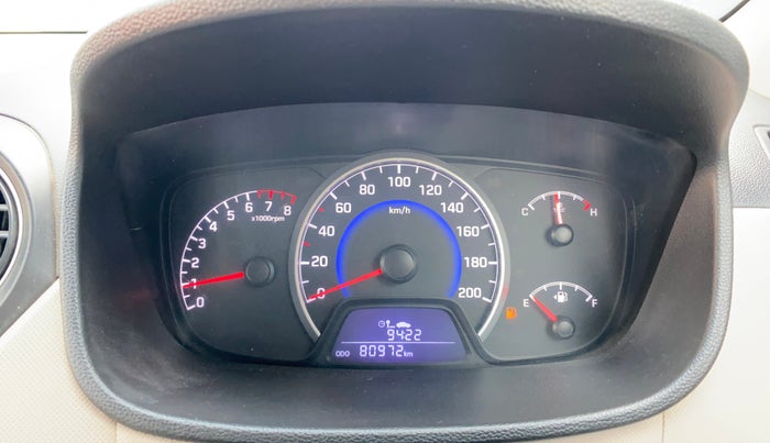 2017 Hyundai Grand i10 MAGNA 1.2 KAPPA VTVT, Petrol, Manual, 80,952 km, Odometer Image